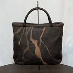 柿渋染めパイピングバッグ24056