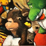 Teilmenge von Masse 2023 | Acryl auf Leinwand | 60x80