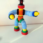 Jouet 20 Mini robot - (bouchons plastiques) -collection privée - pour moi