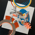 Accélération - 2022 - 20 x 20 cm  (coll. part)