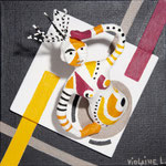 Réflexion - 2022 - 15 x 15 cm (Coll. Part.)