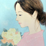 『命の花』 F4号 2012年 個人蔵