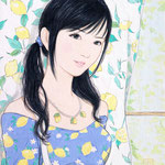 『afterschool』 F0号 2014年 個人蔵