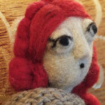 Art Doll Needle Felted Priscilla