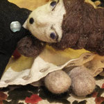 Art Doll Needle Felted Cornelia