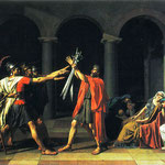 Jacques-Louis David: Il giuramento degli Orazi