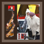 Andrea Weinke, Die anderen Bilder, Weihnachtsmarkt in Wöbbelin, Porzellanbilder, Grabbilder, Geschirr,