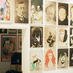 Neubau EFH Einfamilienhaus Gross Rakow, Deutschland, als Altersruhesitz und Künstlerwohnung, hier die Ansicht der Portraitgalerie.