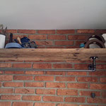 Vintage Style Garderobe aus Rohren