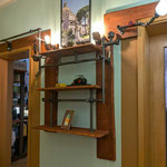 Flur Garderobe aus Rohren im Industriestil DIY