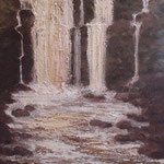 Wasserfall (Öl auf Leinwand 40x50)