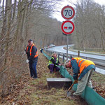 Viele Mauselöcher schaffen Durchgänge