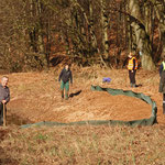 Vorbereitetes Ersatzgewässer für den Ansturm