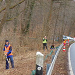 Beseitigung des Schnittguts