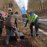 Sammelkasten einbauen