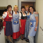 Das Küchenteam beim Oktoberfest 2014.