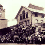 Die Schultheis-Brauerei in besseren Tagen.