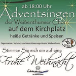 Plakat "Adventsingen 2016"