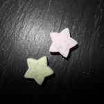 "Star shabby" (lemon, rosa)
