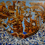 KIVIUCK Huile sur toile 30x30 cm
