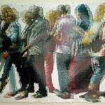 Zwölf Personen 100x150 cm 2016