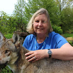 Foto: Rainer Hauhenschild: Wolfsbotschafterin Sabine Häring