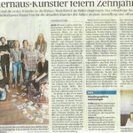 Atelierhaus-Künstler feiern Zehnjähriges - Neuss Grevenbroicher Zeitung - 2017