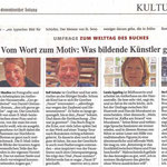 Vom Wort zum Motiv: Was bildende Künstler gerne lesen - Neuss Grevenbroicher Zeitung - 23.04.2011 