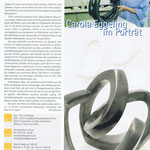 Monumentalität: Carola Eggeling im Porträt - IHK Magazin - 11.2009