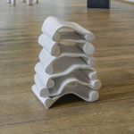 Scheiterhaufen 2 - 2014 - Gips 6-teilig - 70 (h) x 52 (b) x 35 (t) cm - Ansciht 2