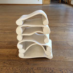 Scheiterhaufen 2 - 2014 - Gips - 70 (h) x 52 (b) x 35 (t)  cm - Ansicht 1
