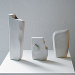 Trio - 2008 - Gips 3-teilig - 22 (h) x 40 (b) x 8 (t)  cm