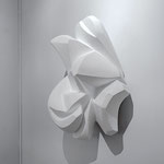 Wandobjekt 01/21 -2021 -Polyester lackiert - h 80 x b 50 x t 30 cm - Ansicht 1 -Unikat