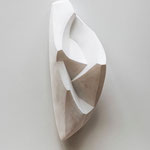 Wandobjekt 01/16 - 2016 - Gips - 62 (h) x 24 (b) x 20 (t) cm