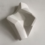 Wandobjekt - 08/16 - Gips - 41 (h) x 30 (b) x 14 (t) cm
