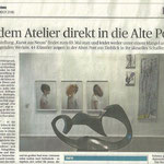 Aus dem Atelier direkt in die Alte Post - Neuss Grevenbroicher Zeitung - 2016