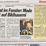 Kunst im Fenster: Mode trifft auf Bildhauerei - Express - 26.11.2008