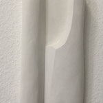 Wandobjekt - 06/16 - Gips - 40 (h) x 21 (b) x 7 (t) cm