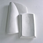 Wandobjekt 3 - 2013 - Gips - 50 (h) x 38 (b) x 7 (t) cm