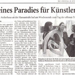 Kleines Paradies für Künstler - Westdeutsche Zeitung - 20.11.2007