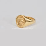 Siegelring aus 750er Gold