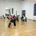 I laboratori di danza moderna e acromovement... tanto impegno ma anche tanto divertimento!