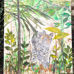 JUNGLE - 80 x 100cm, Acryl on canvas
