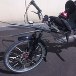 Vorderrad TWOgether Liegetandem 
