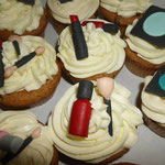Cup Cake mit Schminksachen