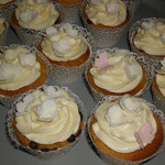 Cup Cake mit Hortensien