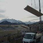 Montage Dachelemente Dezember 2014.