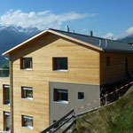 Ost Fassade Holzschalung 