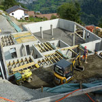 Baumeisterarbeiten September 2014.