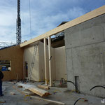 Montage Elemente Dachgeschoss Dezember 2014.